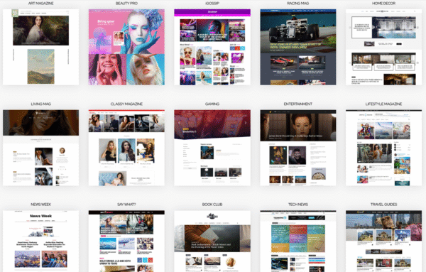 Magazine Website